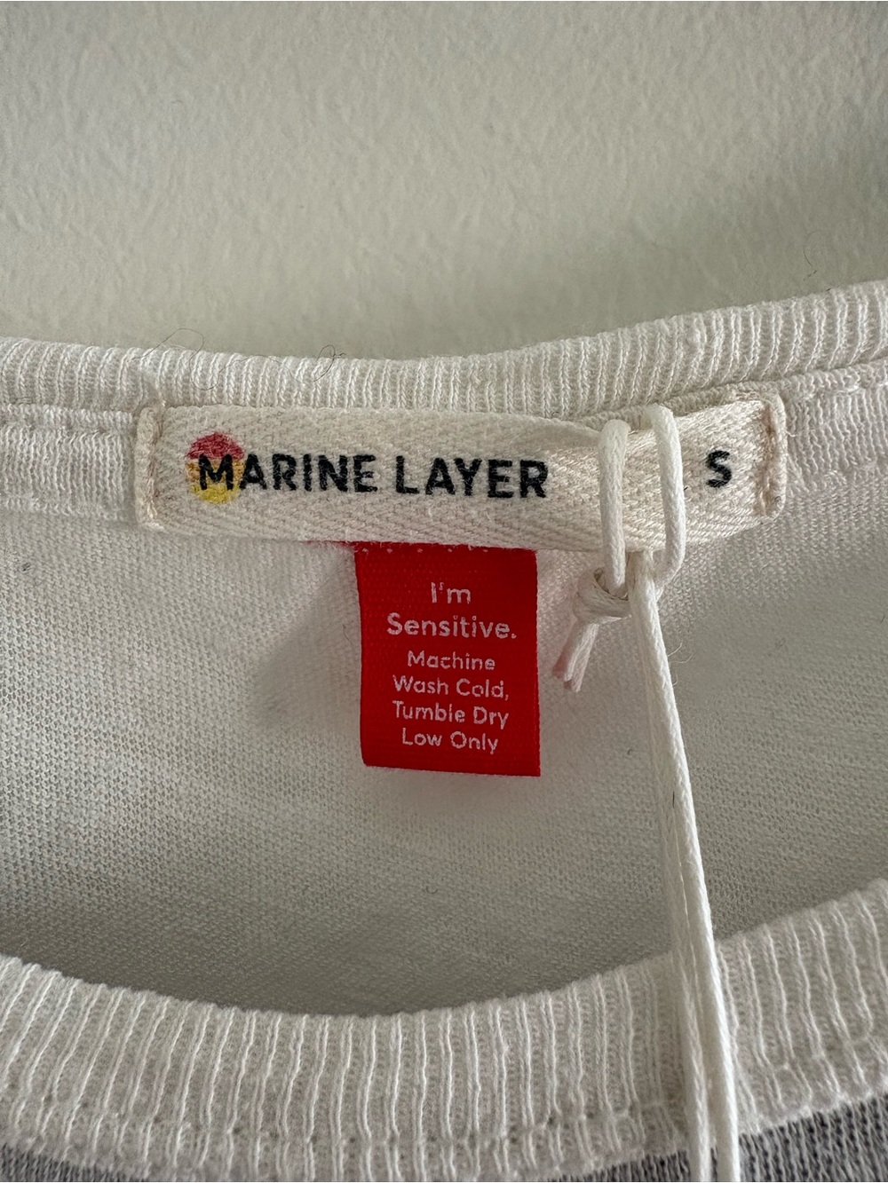NWT Marine Layer Hemp Cotton Oversized Tank in natural size Small - Picture 5 of 6